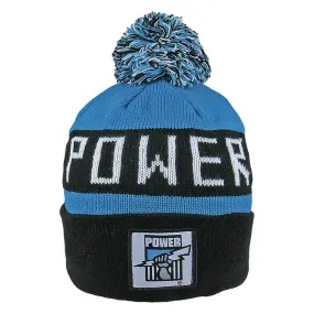 Adult's AFL Port Adelaide Football Club Bar Beanie