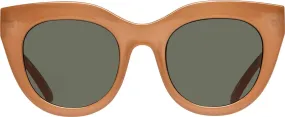 Air Heart Caramel Sunglasses - Women's|-|Lunettes de soleil Air Heart caramel - Femme