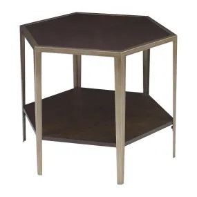 Alicia Geometric Accent Table