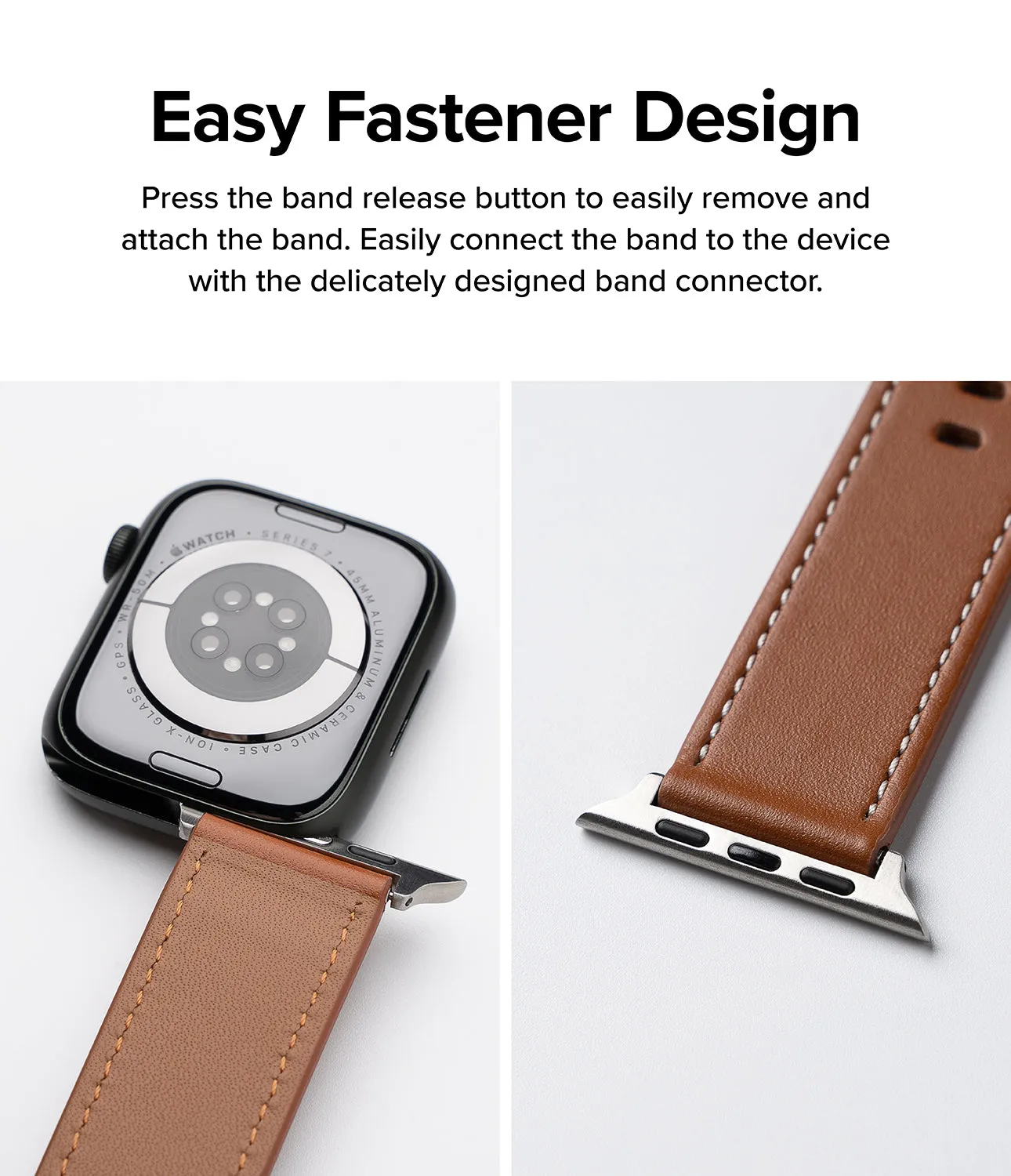 Apple Watch 49mm / 45mm / 44mm / 42mm | Leather One Basic