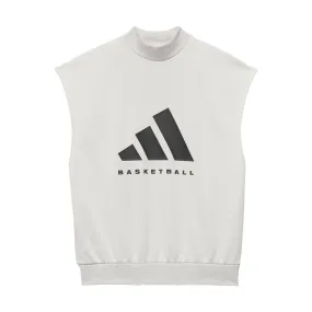 Basketball Sleeveless Sweatshirt 'Talc'