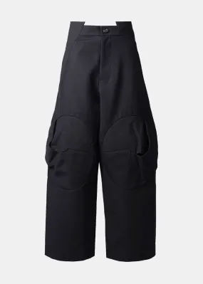 Black Alfalfa Trousers