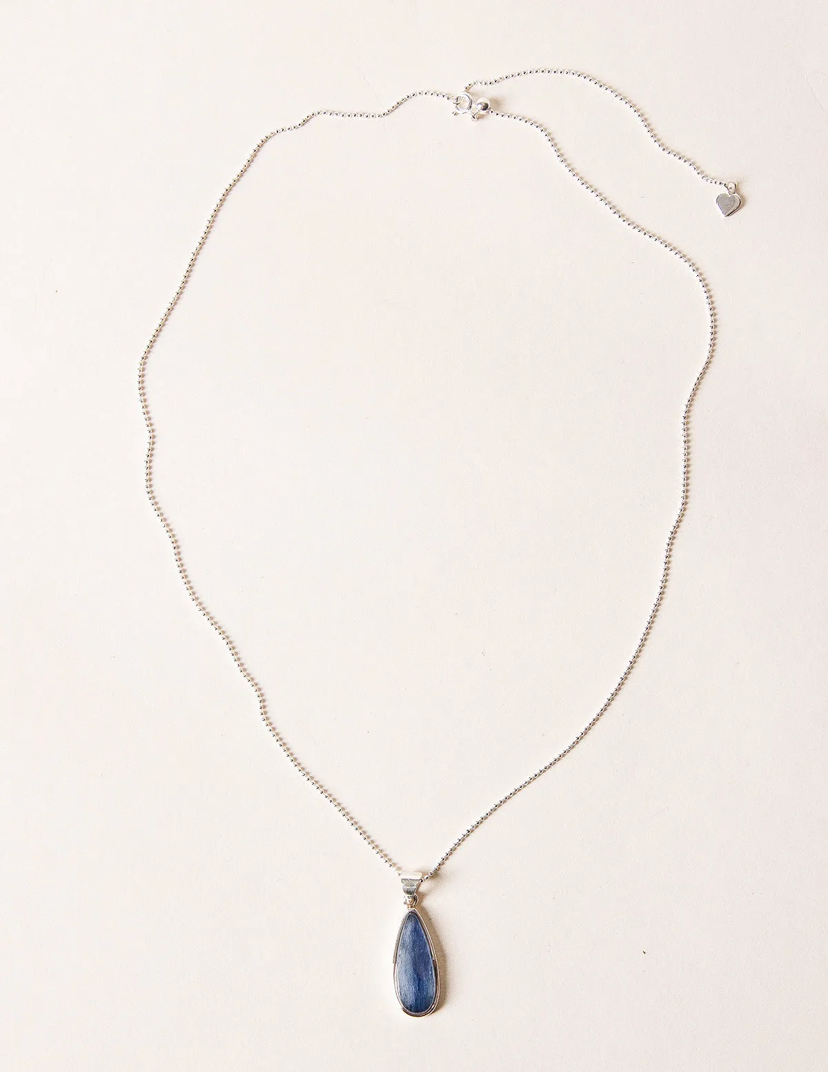 Blue Kyanite Teardrop Pendant