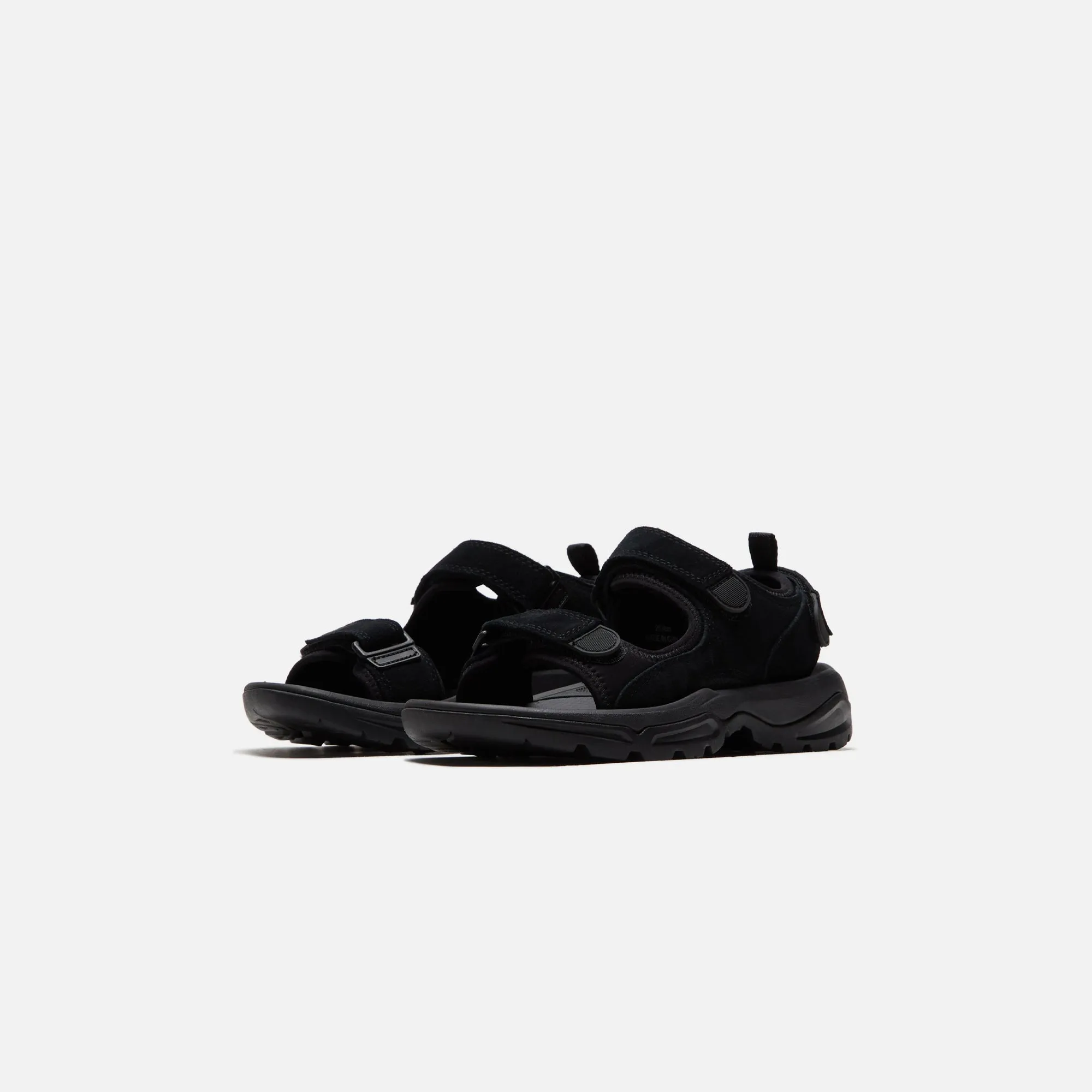 CDG Homme Velour Neoprene Sandal - Black