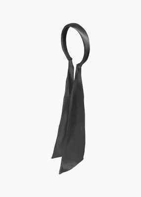 Dayanna Scarf Headband -- Black