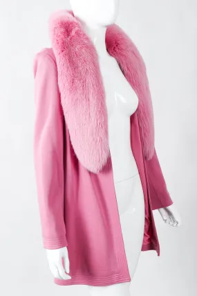 Folio Collection Fur Collar Coat