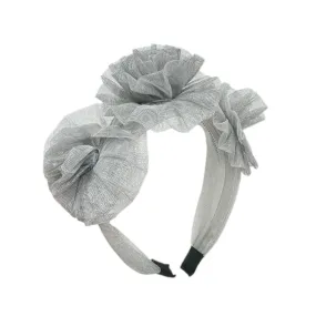 Francesca Grey Tulle Headband