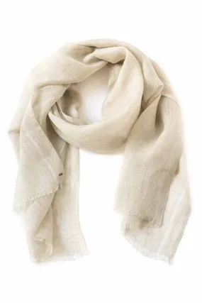 From the Road Atasi Scarf - Oatmeal/Bone