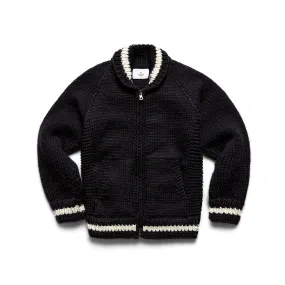 Handknit Varsity Sweater