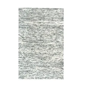 Kanso - 2.6' x 8' Isa Stripe Rug - Ivory/Brown