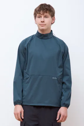 Lightweight Softshell Pullover Slate Blue