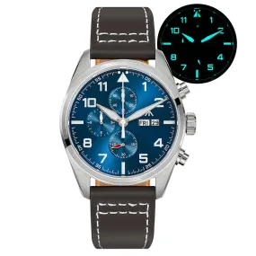 Militado 39mm Chronoragph Pilot Watch ML04