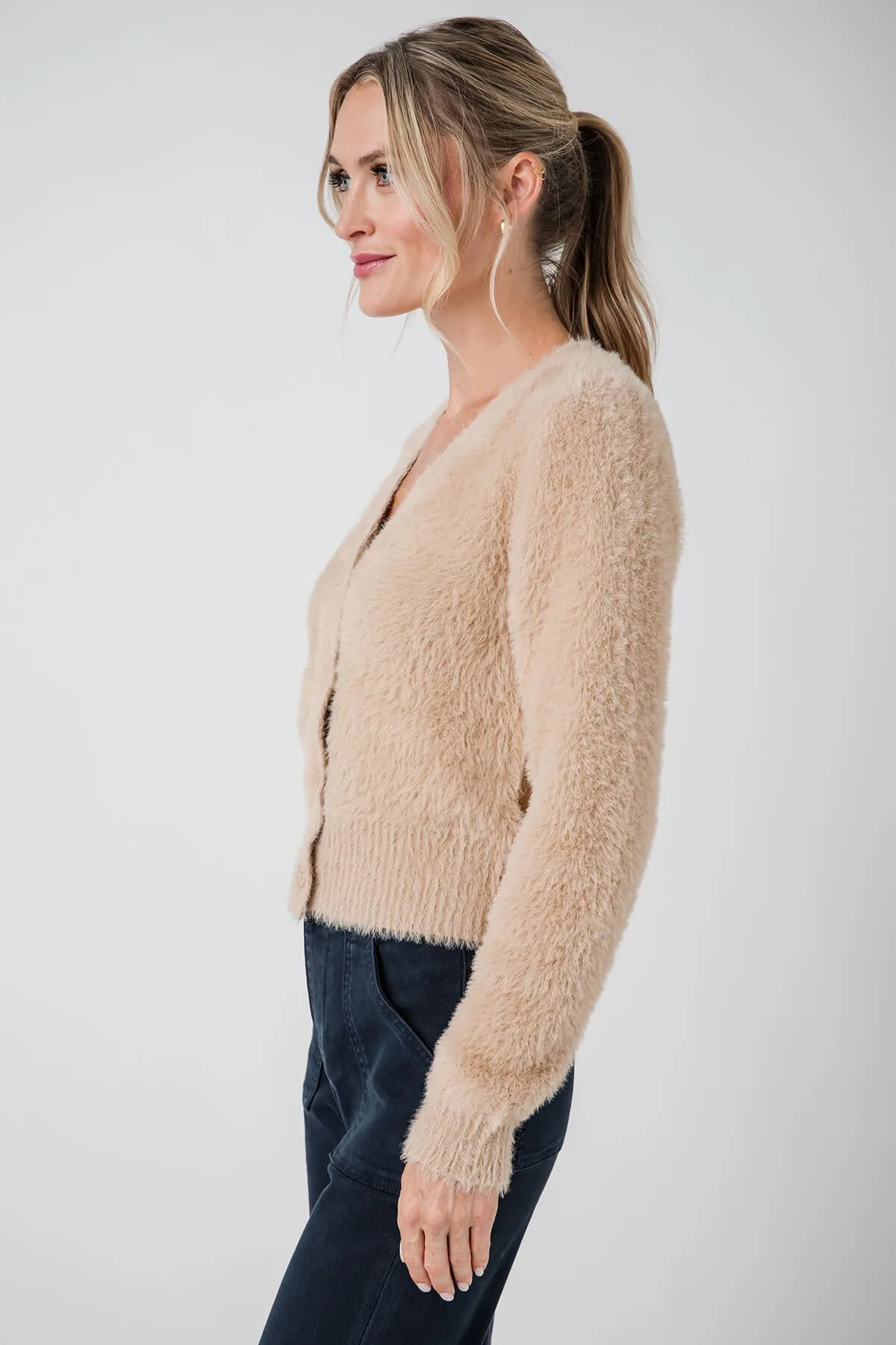 Molly Bracken Eyelash Cardigan