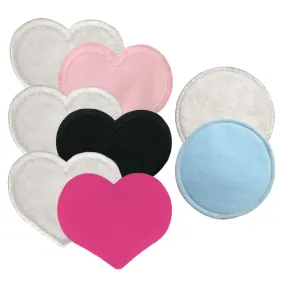 multi-color nursing pads – 4 pairs