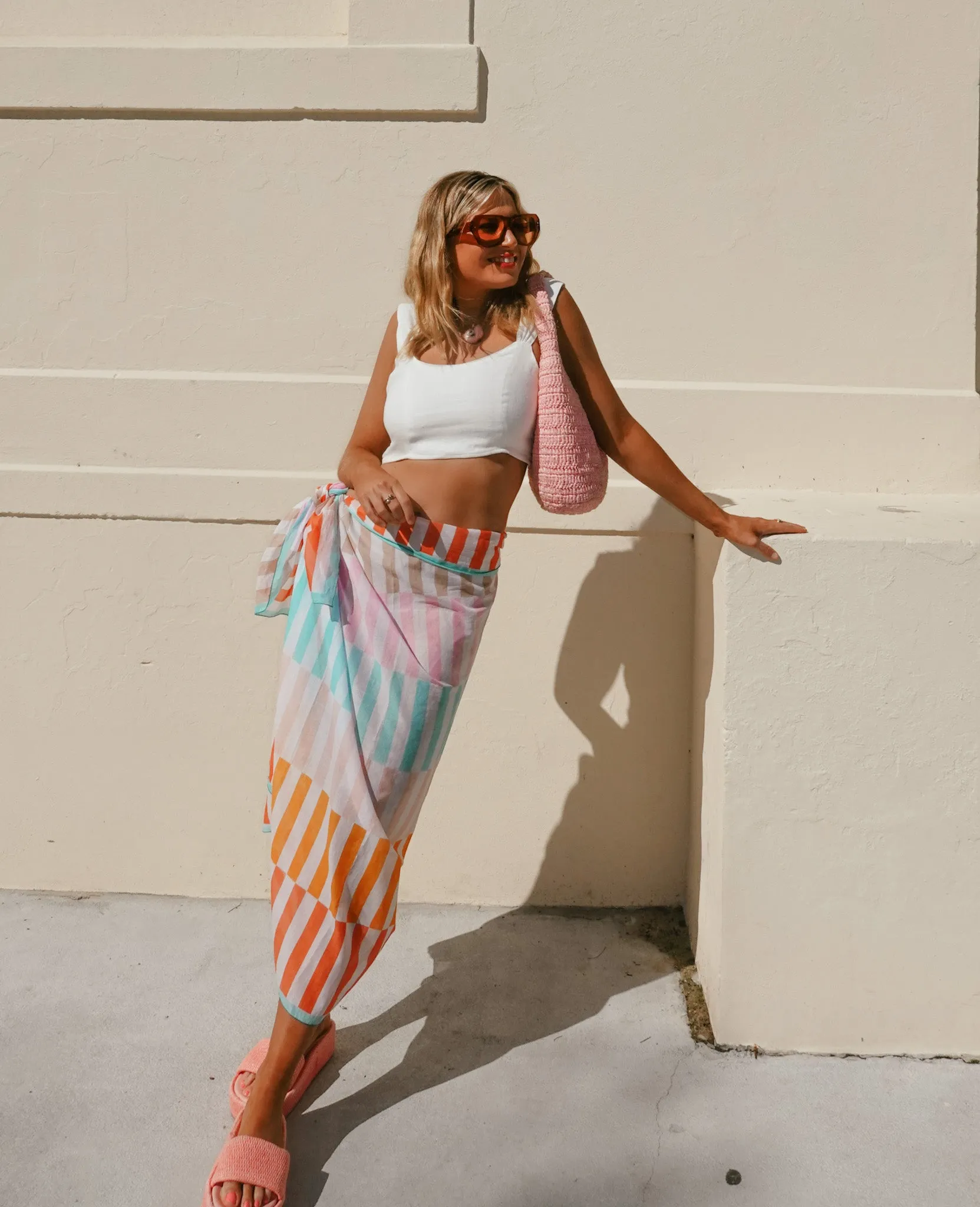 Multi Stripe Sarong