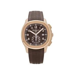 Patek Philippe Aquanaut 5968R-001 Chronograph Rose Gold Brown Dial (2023)