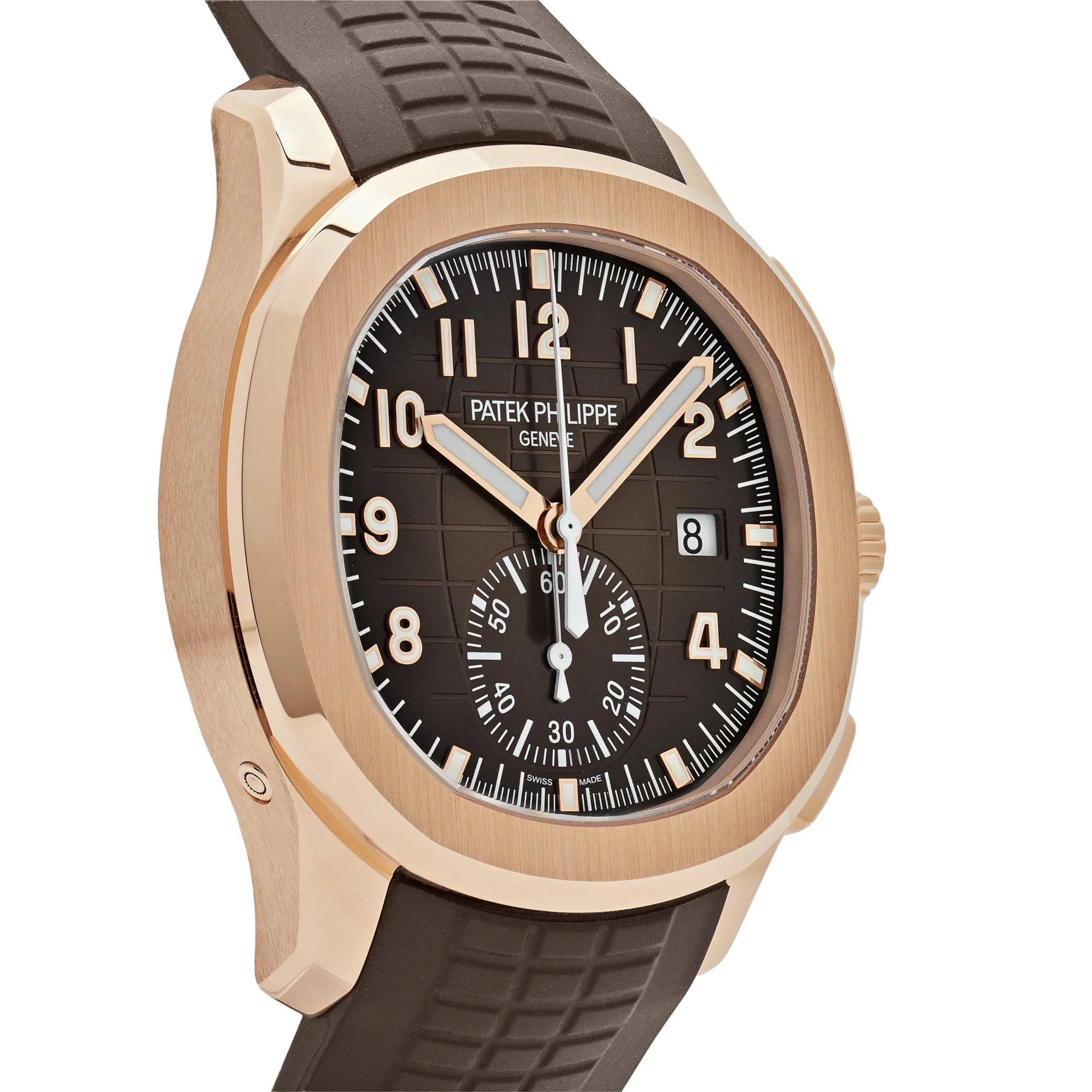 Patek Philippe Aquanaut 5968R-001 Chronograph Rose Gold Brown Dial (2023)