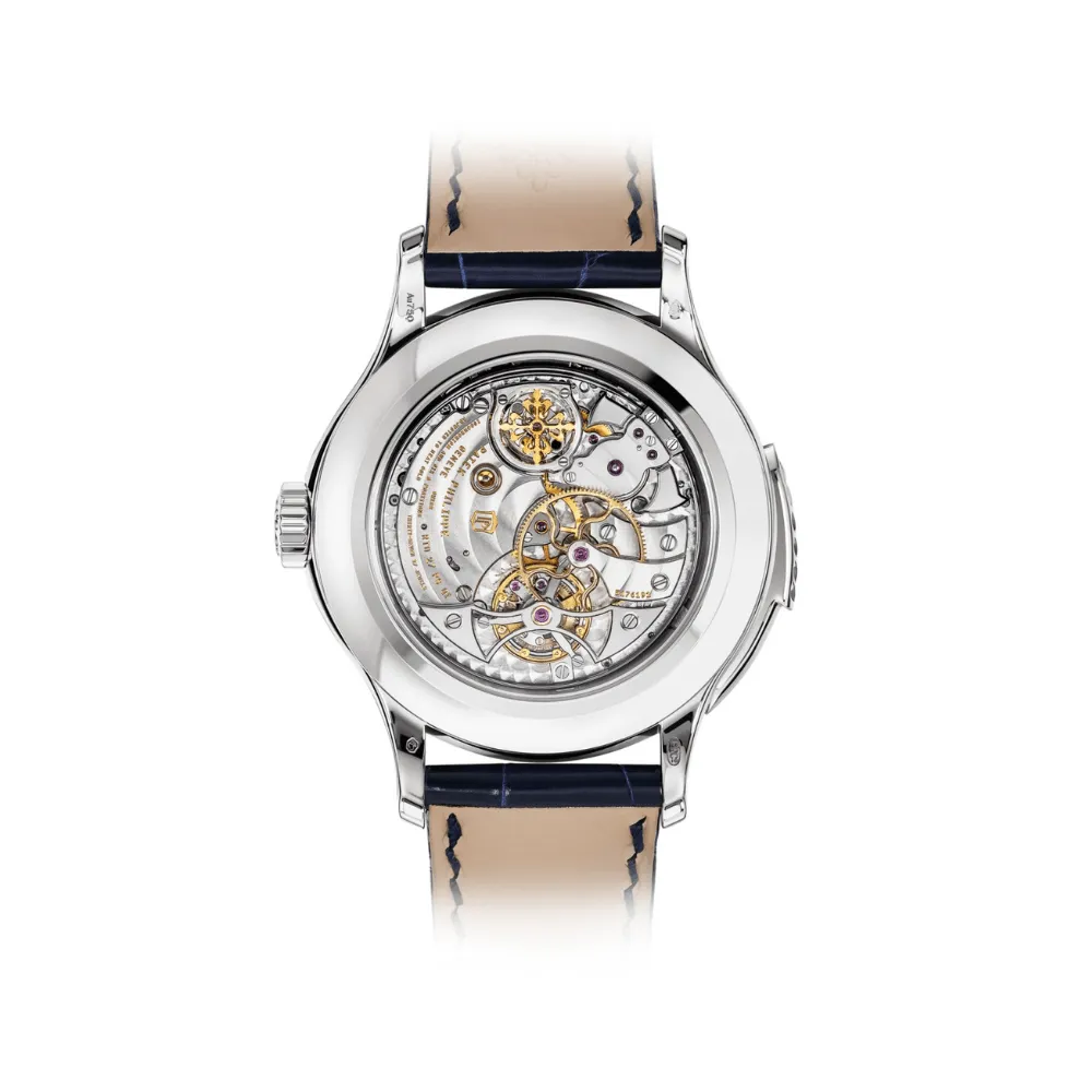 Patek Philippe Grand Complications 5207G-001 Tourbillon Minute Repeater Perpetual Calendar White Gold Blue Dial