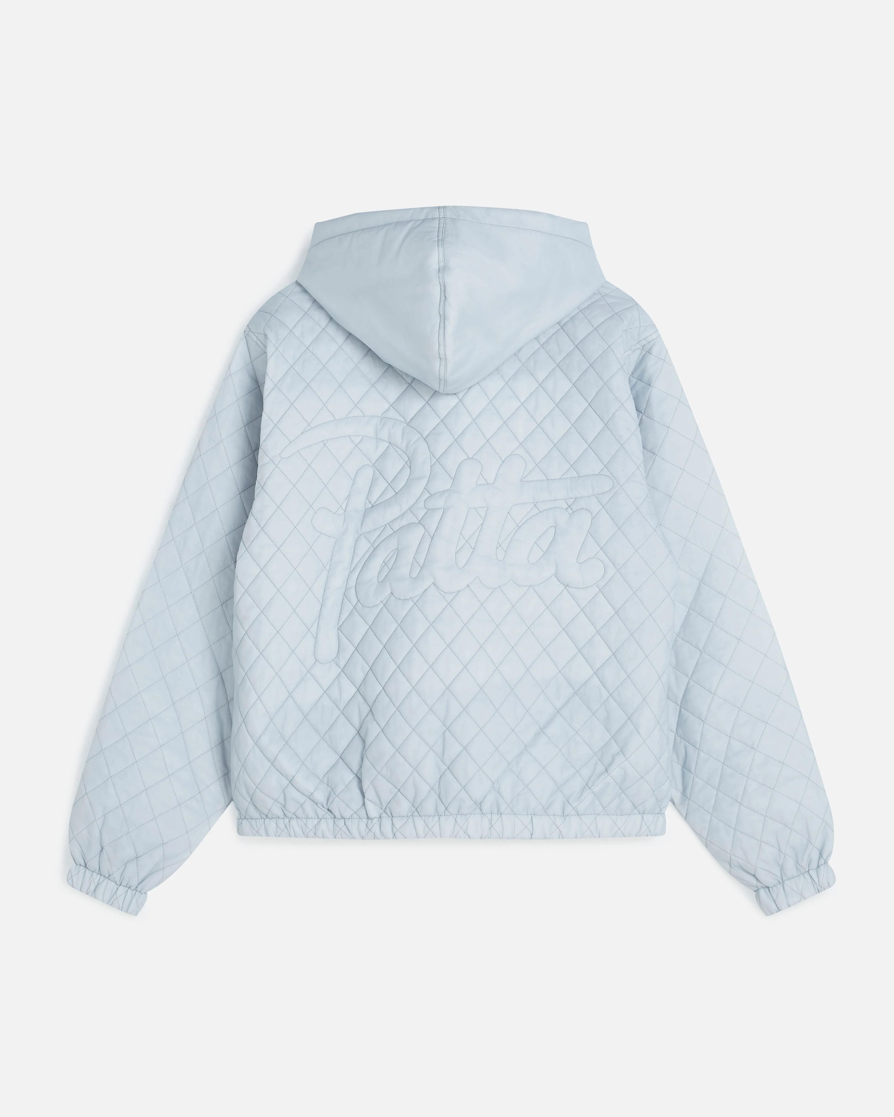 Patta Insulated Quilted Hooded Jacket (Gray Dawn)