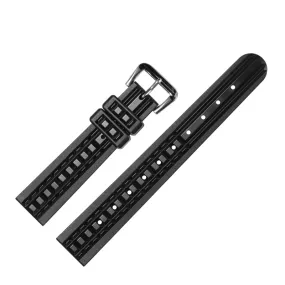 Rdunae 19mm/20mm Soft TPU Rubber Watch Strap