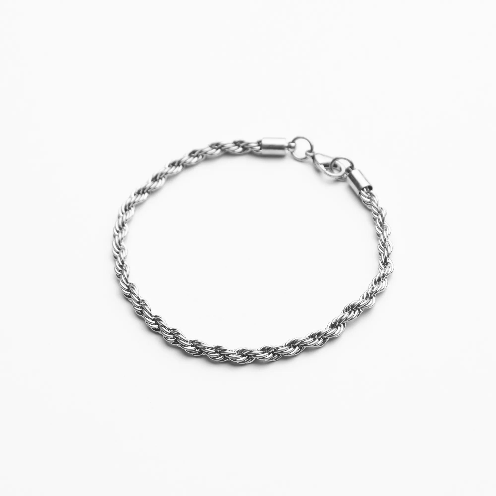 Rope Chain Bracelet | Silver