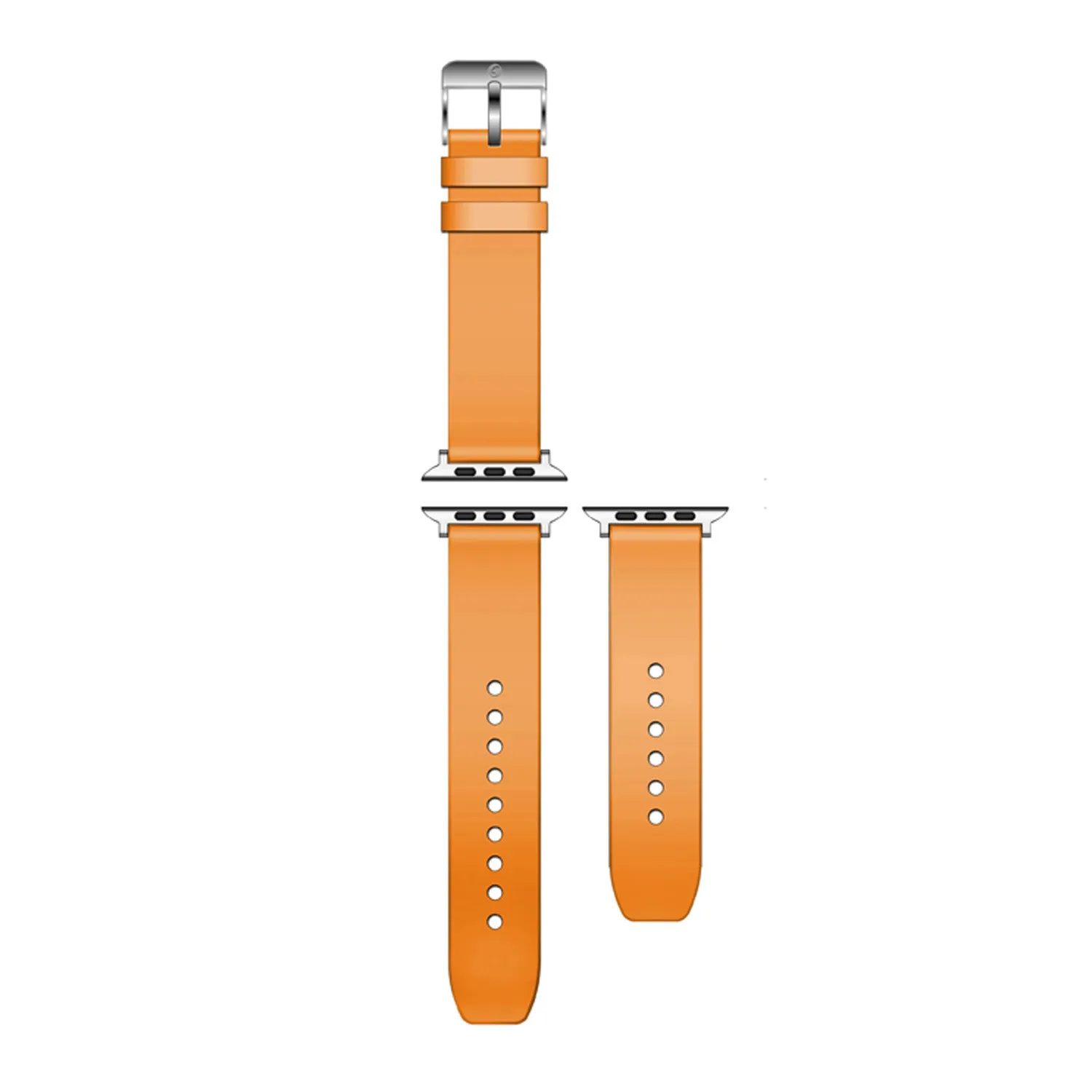 Silicone Replacement Watchband Compatible For The Apple Watch®