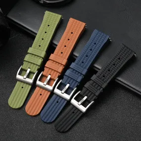 ★Special Offer★Watchdives Soft Waffle Rubber Dive Strap