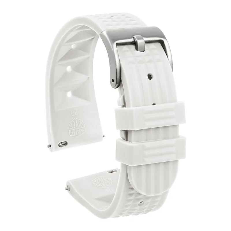 ★Special Offer★Watchdives Soft Waffle Rubber Dive Strap