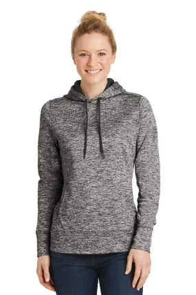 Sport-Tek LST225: Ladies PosiCharge Electric Heather Fleece Hooded Pullover