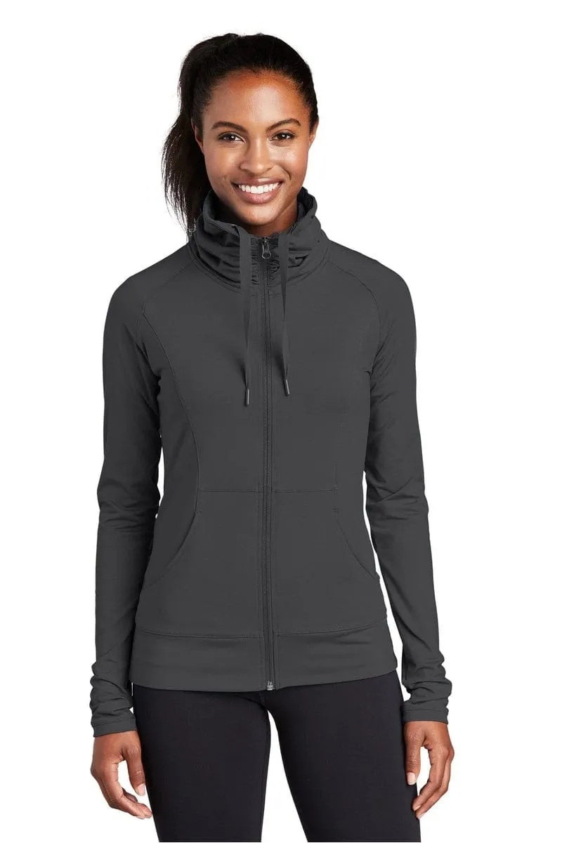 Sport-Tek LST852: Ladies Sport-Wick Stretch Full-Zip Jacket