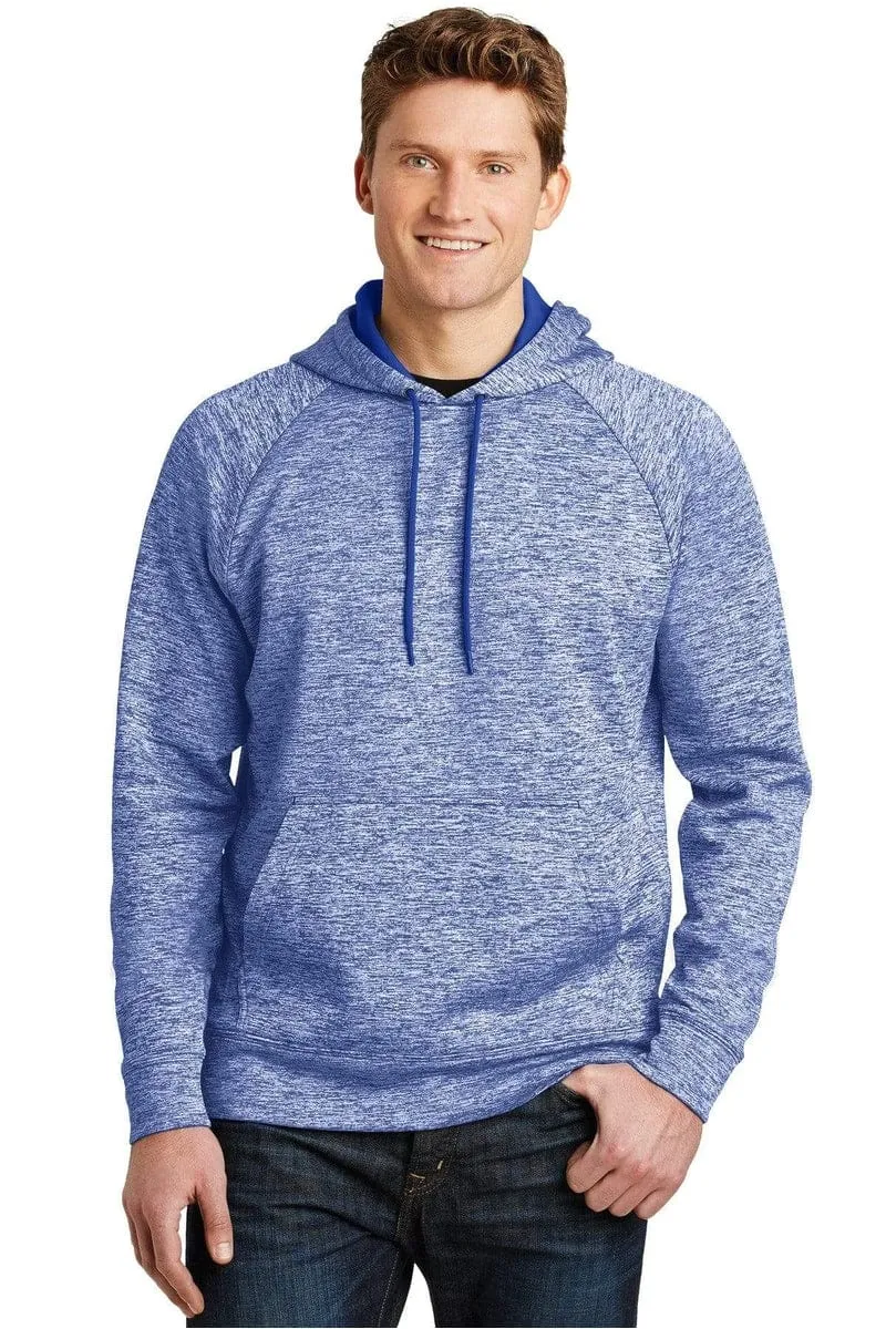 Sport-Tek ST225: PosiCharge Electric Heather Fleece Hooded Pullover