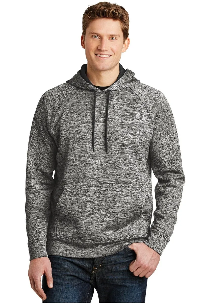 Sport-Tek ST225: PosiCharge Electric Heather Fleece Hooded Pullover