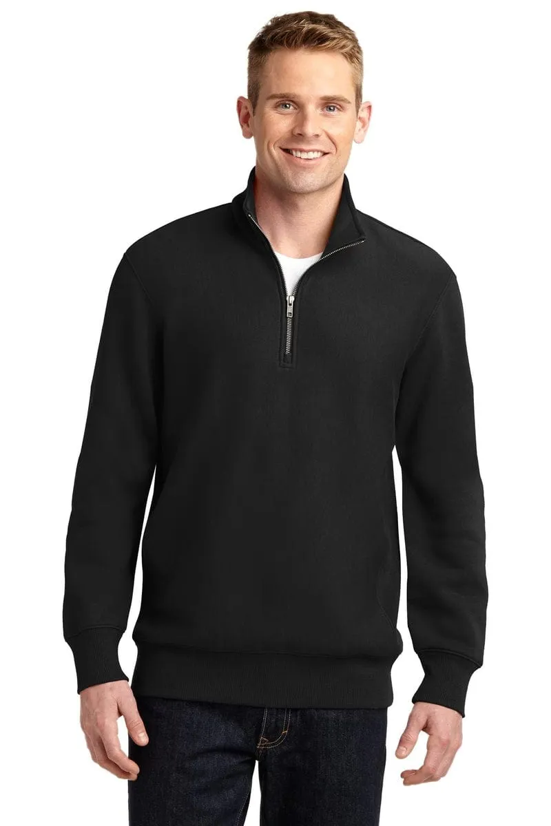 Sport-Tek ST283: Super Heavyweight 1/4-Zip Pullover Sweatshirt