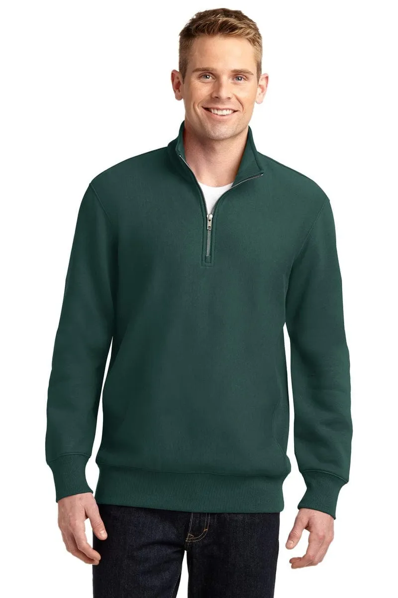 Sport-Tek ST283: Super Heavyweight 1/4-Zip Pullover Sweatshirt