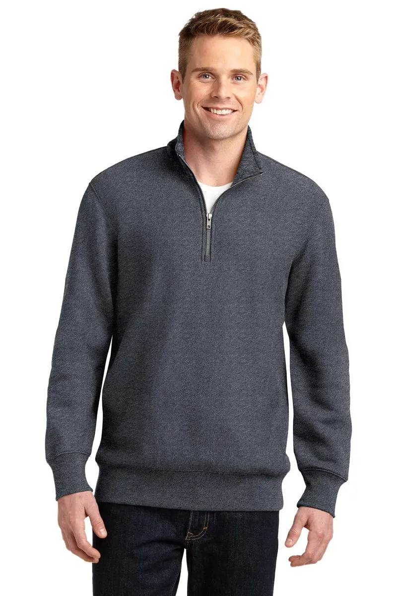 Sport-Tek ST283: Super Heavyweight 1/4-Zip Pullover Sweatshirt