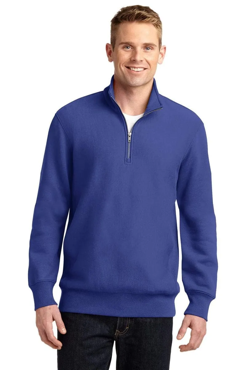 Sport-Tek ST283: Super Heavyweight 1/4-Zip Pullover Sweatshirt