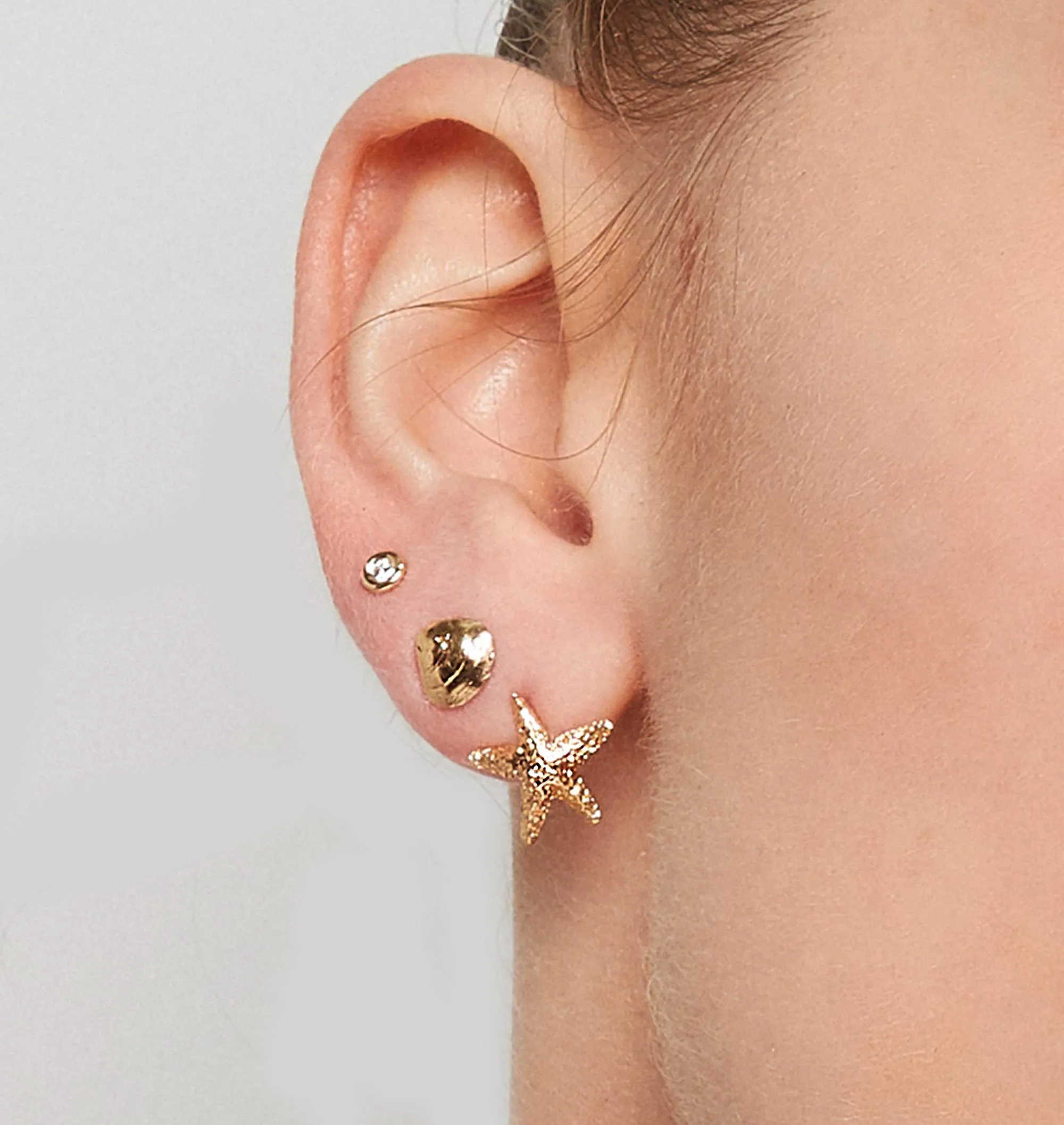 Starfish Stud Earrings